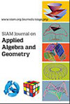SIAM Journal on Applied Algebra and Geometry雜志封面